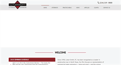 Desktop Screenshot of cutler-smith.com